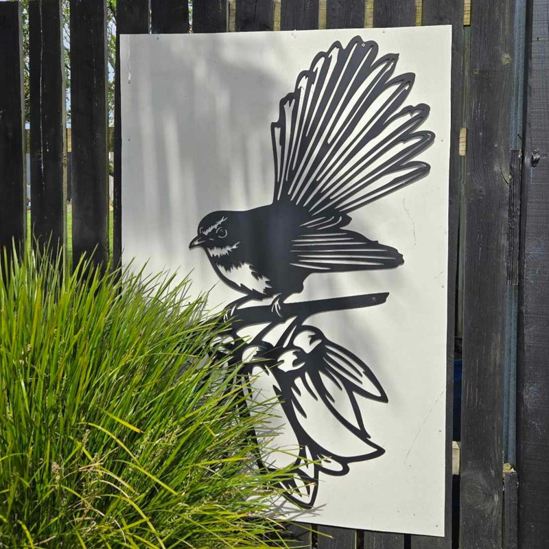 Fantail On Kowhai